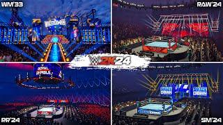 WWE 2K24 Crazy Modded Arena That Will Expand Your Game