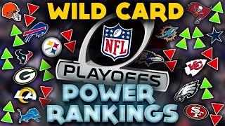 The Official 2023 NFL Playoff Power Rankings Super Wild Card Edition  TPS