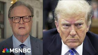 Stunning sight What Lawrence ODonnell found striking inside Trumps criminal trial today