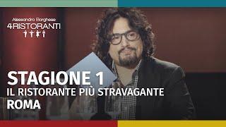 Ale 4 Ristoranti Stagione 1  Miglior ristorante stravagante di Roma - Puntata 5 - Parte 2