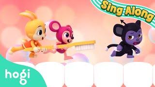 Brush Your Teeth  Sing Along with Pinkfong & Hogi  Healthy Habits  Hogi Kids Songs