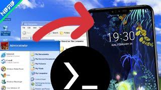 Easier Emulate Windows XP on Android phones with Termux