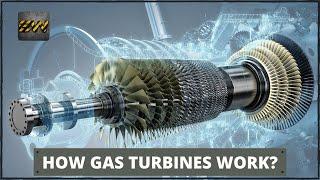 How Gas Turbines Work? Detailed Video
