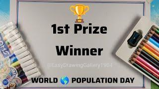World Population Day Poster Drawing EasyHow to draw World Population Day Poster Easy
