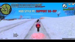 Mod HUD STYLE PC Support GTA SA-MP Android