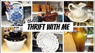 THRIFT WITH ME  NEW TO THRIFTING  THRIFTING HOME DECOR