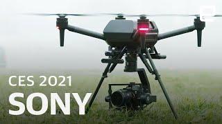 Sony at CES 2021 recap Drones professional displays and TVs.