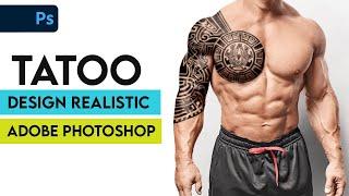 Create Realistic Tattoo in Adobe Photoshop  Adobe Photoshop Tutorial