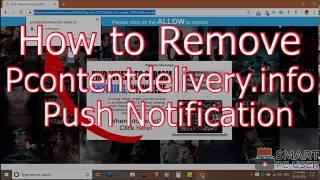 How to Remove Pcontentdelivery.info Pop-up Notifications from All Browsers