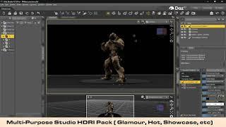 HDRI Pack Test Military Multi Purpose HDRI pack with Daz 3d