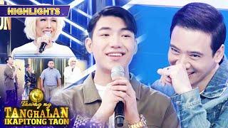 Darren imitates Gary V and Erik Santos singing voice  Tawag Ng Tanghalan