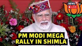 PM Modi In Shimla Live  PM Modi Campaigns In Himachal Pradesh Live  Lok Sabha Elections 2024 N18L