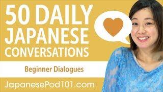 50 Daily Japanese Conversations - Learn Basic Japanese Phrases