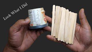 Look What I Did with Popsicle Sticks Craft Ideas  Best out of Waste