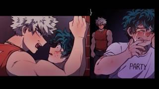 Bakudeku - Intense Confession  dramatic moment ️english comic Dub