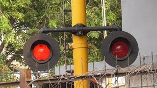 Super SPEED FLASHER Super ALARM Perlintasan Railroads Crossing Jakarta Palang Pintu KRL SINGLE DOOR