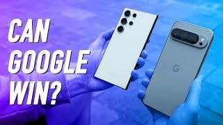 Google Pixel 9 Pro XL VS Samsung Galaxy S24 Ultra SHOWDOWN Battle of the Android TITANS