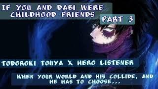 If you and Dabi were Childhood Friends Part 3- Todoroki Touya X Listener