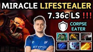  7.36c MIRACLE LIFESTEALER Hard Carry Highlights  1057 XPM Insane Play  - Dota 2