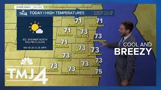 Southeast Wisconsin weather Cool and breezy