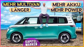 VW ID. BUZZ Langversion Endlich auf ELEKTRO-MULTIVAN Level?