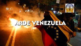 ARDE VENEZUELA Protestas por Fraude Electoral Elecciones en Venezuela