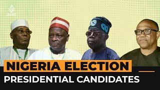 Who are the main candidates in Nigerias presidential election?  Al Jazeera Newsfeed