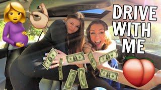 DRIVE WITH ME TWERKING W TEEN MOM SIERRA WATTS & ALLY HARDESTY