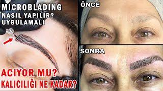 Microblading 3D Kıl Tekniği Kalıcı Kaş Tasarımı Nasıl Yapılır?