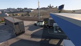 COMIN IN HOTTTTT CONVOY SESSION...1 OF OUR DRIVERS HAD AN INCIDENT...BULLS DOWN   ATS 101822