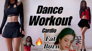 3 min Burn Fat? Burn kcal Cardio Dance Workout Jisoo Flower 꽃 Abs & Tone up. Beginner Kpop Fitness