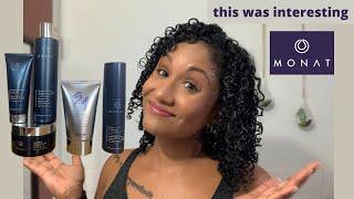 I Tried MONAT Products in My Wash and Go and This is What Happened