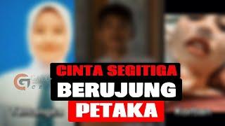 CINTA SEGITIGA GADIS 19 TAHUN LUKAI LEHER SISWI SMK DENGAN SAJAM DI RANCAH CIAMIS