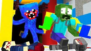 Monster School  Poppy Playtime Superhero Challenge - Minecraft Animation