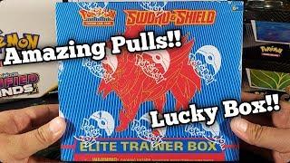 Pokemon Zamazenta Elite Trainer Box Sword And Shield Opening V Cards