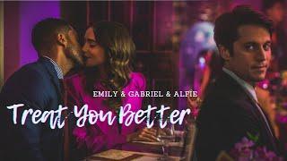 Emily & Alfie & Gabriel - Treat You Better  Emily in Paris  season 2