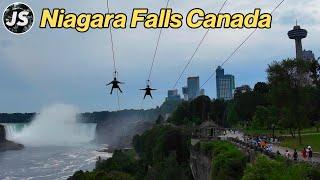 Niagara Falls Canada  Clifton Hill Tourist Area &  Falls Walk June 2024