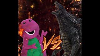 Godzilla Vs Barney Rap Epicas Batallas De Rap Del Frikismo