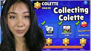Getting ALL the Masteries in Brawl Stars Colette Mastery 567
