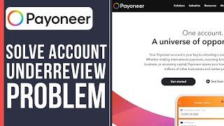 Payoneer Account Under Review Problem 2024