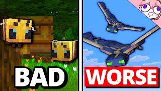 Ranking The WORST Minecraft Updates