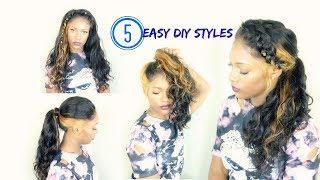 Styling a glueless 360 Lace Wig  Chinalacewig