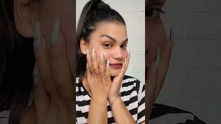 Fake Nails Lagna Bhari Pad Gya  #shorts #ytshorts #youtubeshorts