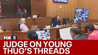 New judge in Young Thug trial discusses wardrobe  FOX 5 News