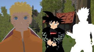 Naruto vs Goku and God