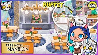  I Create a FREE HOTEL RESTAURANT in the MANSION of Avatar World  PART 3  Lily and Tofu