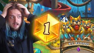 RANK 36 LEGEND TOKEN AGGRO HUNTER  FACE HUNTER IS BACK in Hearthstone  TOKENS ARE BROKEN