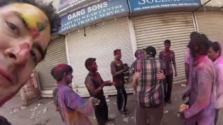 foreigners groping in holi india