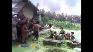 Video eksklusif serangan puak Rakhine di Myanmar