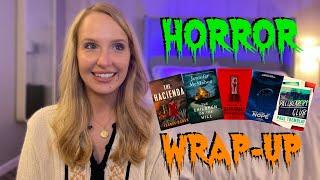 HORROR NOVEL & THRILLER WRAP-UP